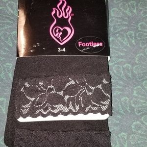 Sz 3-4 Torrid Footless tights